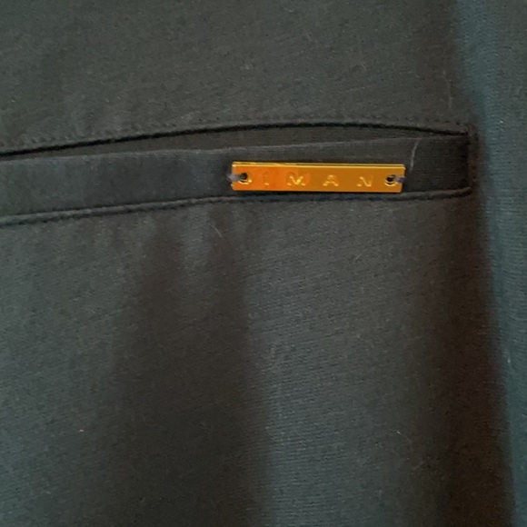 IMAN Blue Bootcut Pull On Pant Size XL Short - Picture 4 of 7